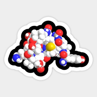 Gamma Endorphin Molecule Chemistry Sticker